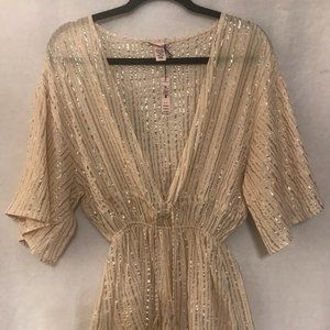 Victoria's Secret Shine Stripe Romper